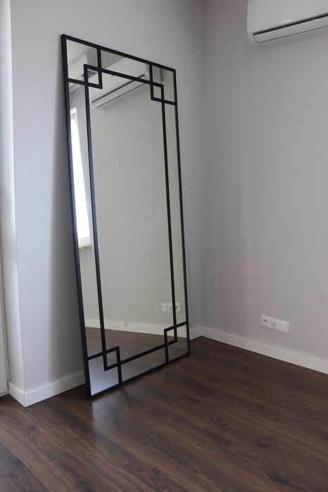 Lustro Loft ORO 190x80! Alu! W czarnej ramie! NOWE! - Wysyłka