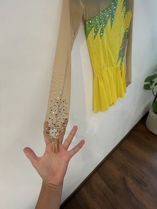 Fato de patinagem artistica,danca ou ginastica