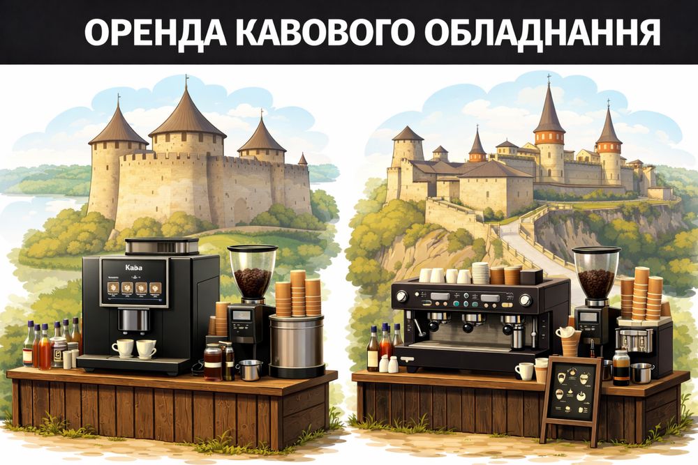 Оренда кавового обладнання