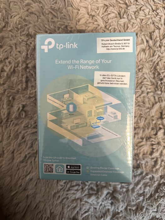 Wzmacniacz sieciowy tp-link RE200