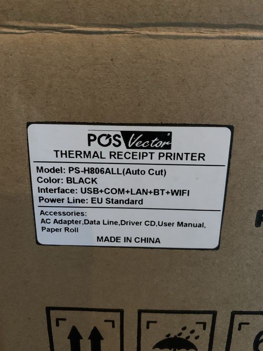 Принтер чеків pos vector wifi