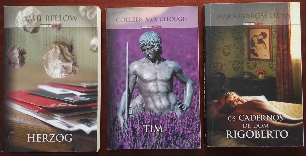 Livros de colecção Biblioteca Sábado