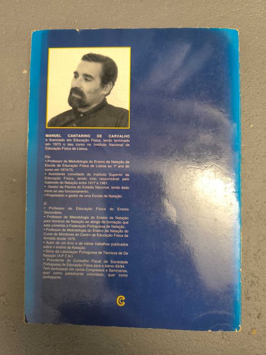 Natação: Ensino-Aprendizagem — Cantarino de Carvalho (Ed. Autor)