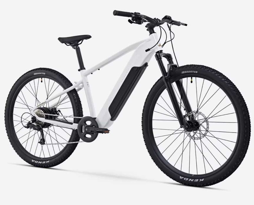 BTT Elétrica de Passeio Bicicleta 29" Quadro Alumínio E-EXPL 100 Branco