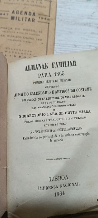 Almanaques antigos ,melhor oferta