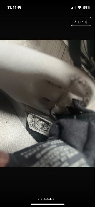 Nike air jordan-1 retro hi szaro-czarne
