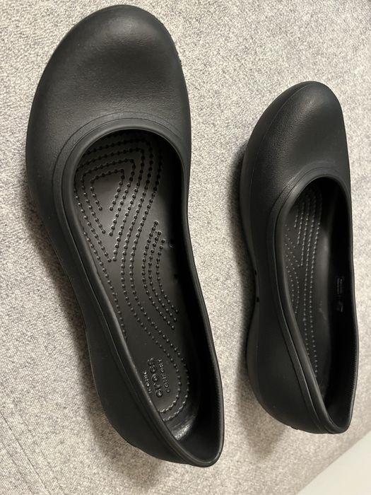 Baleriny Crocs Czarne W7 (r.37)