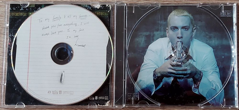 CD do Eminem (Encore, CD original)