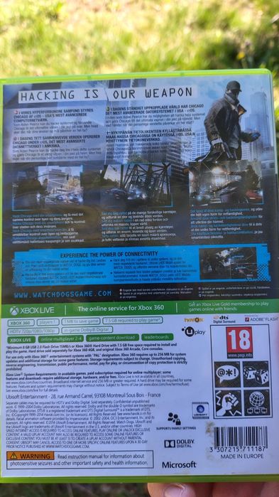 Watch dogs (Xbox 360)