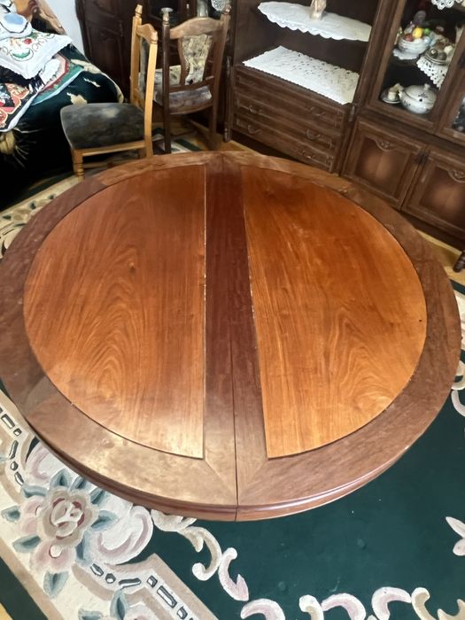 Кухонний дубовий стіл + 4 дубові стільці