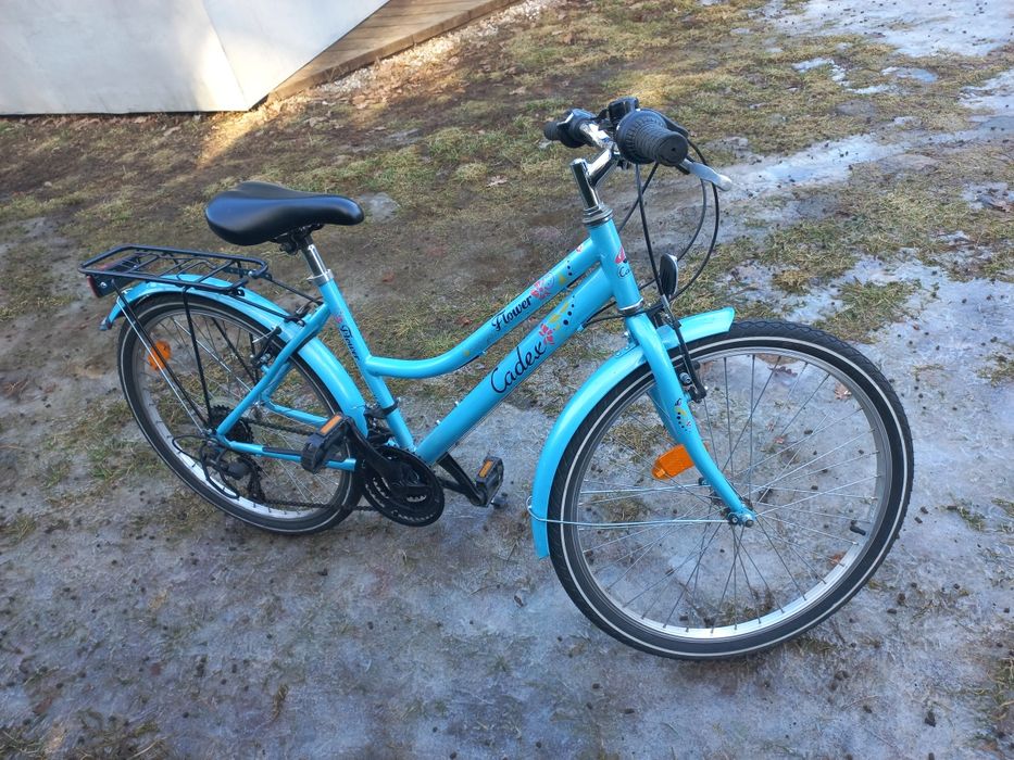 Rower miejski lub trekingowy Cadex koła 24" dla dziewczynki