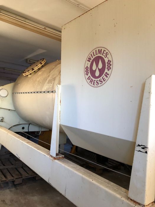 Prensa de vinho Pneumatica