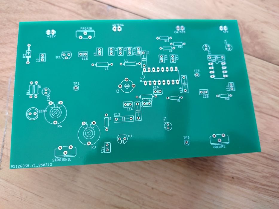 PCB odbiornik krótkofalarski Lidia 80/ plus ewentualnie  ZESTAW