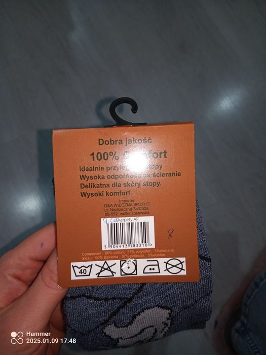 Skarpety wilki 43-46