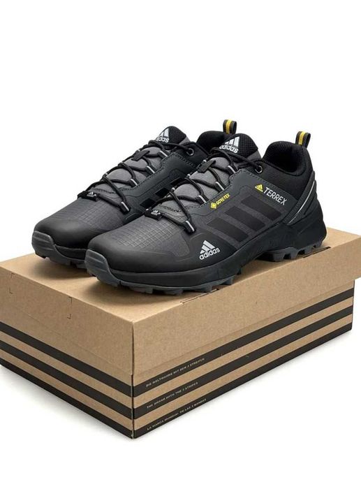 !SALE! Кросівки Adidas Swift R3 Gore-Tex Dark Grey Black Premium 41 42 43 44 45 46