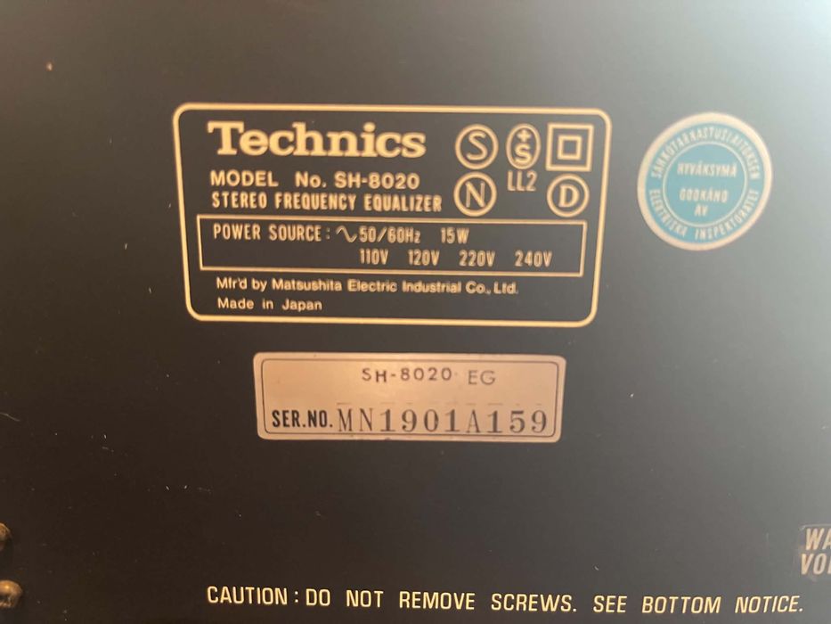 Korektor Stereofoniczny Technics