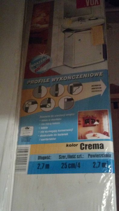 Boazeria połyskowa/profile wykończeniowe