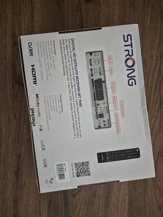 Box Tv  Digital: DVB-S2