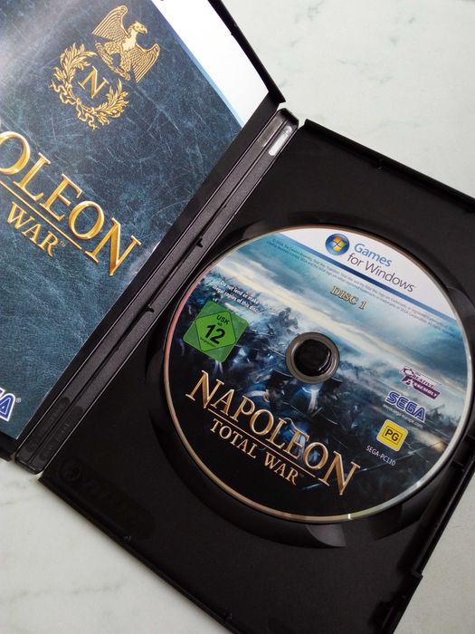 Games for Windows NAPOLEON TOTAL WAR pc dvd (2 disc)