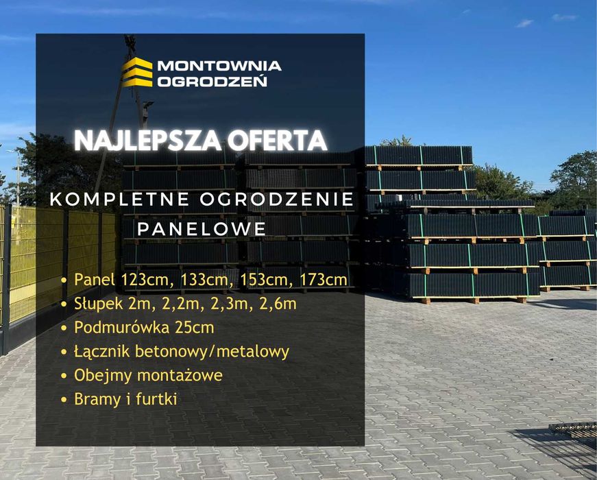 Ogrodzenie Panelowe 3D 153 Najtaniej Podmurówka Transport