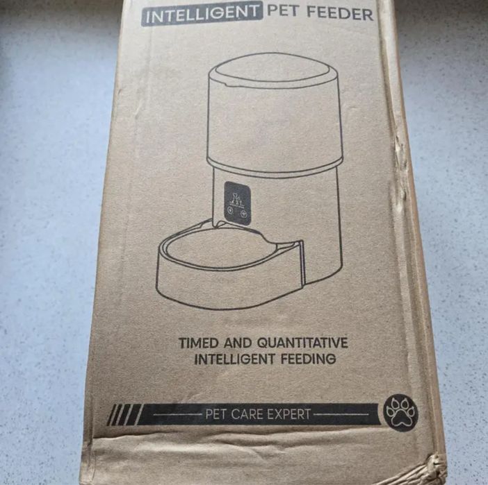 Alimentador cão e gato automatico por HI-FI