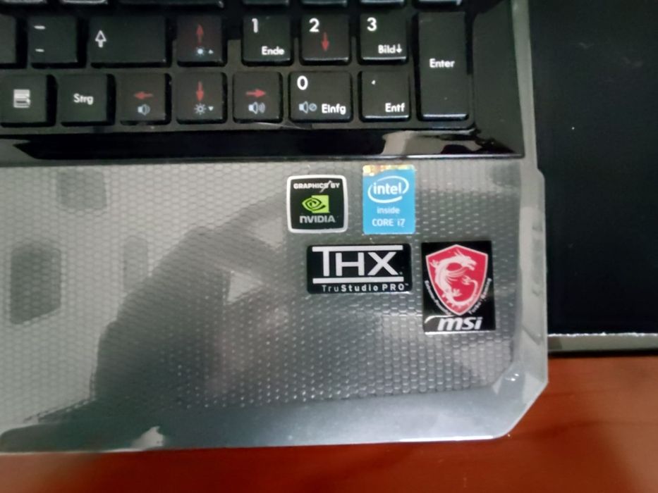 Portátil gaming MSI