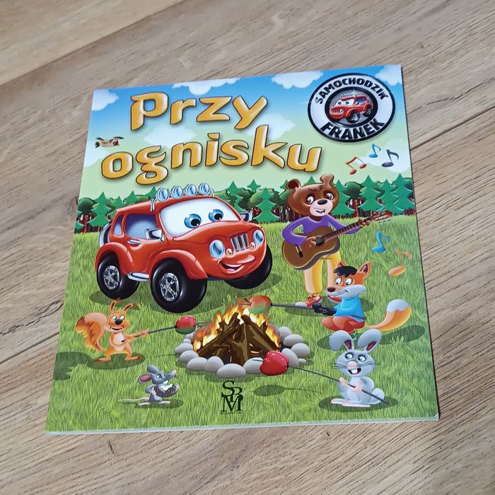 Przy ognisku książeczka samochodzik Franek