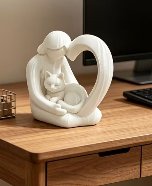 Статуетка  котов, котиков 3д