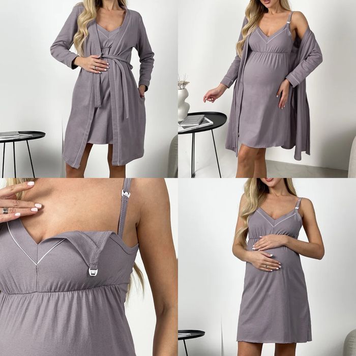 Комплект в пологовий теплий бавовна з начісом 44-58