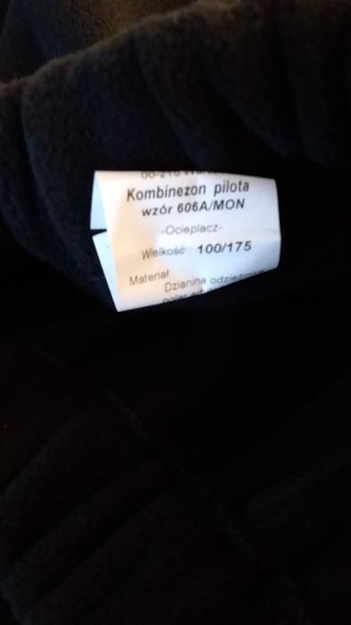 Ocieplacz dres męski