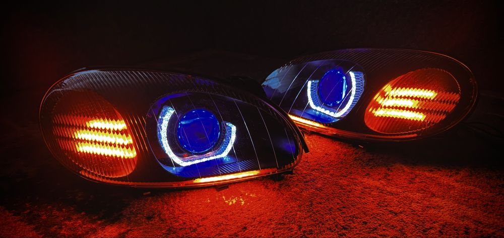 Тюнинг оптики ланос