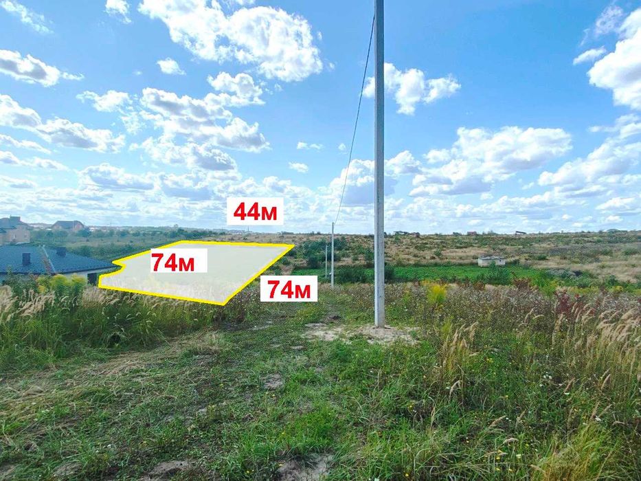 ділянка 0,335 га під будівництво будинку і котеджів у Байковецькій ОТГ