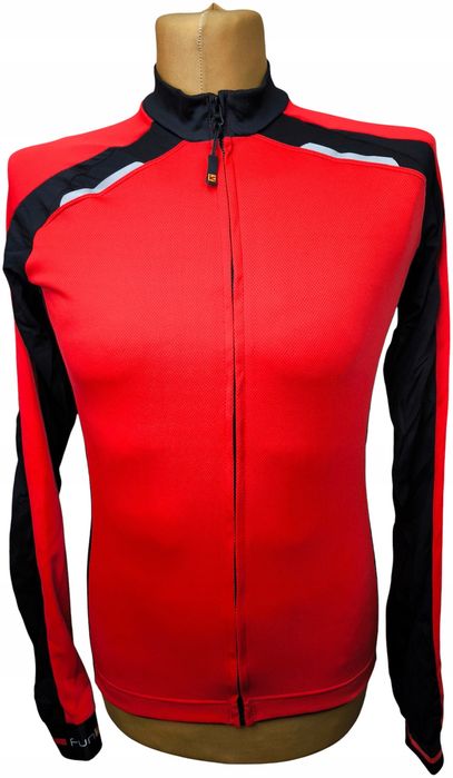 Funkier rowerowa bluza longsleeve ze stójką z dłuższym tyłem m