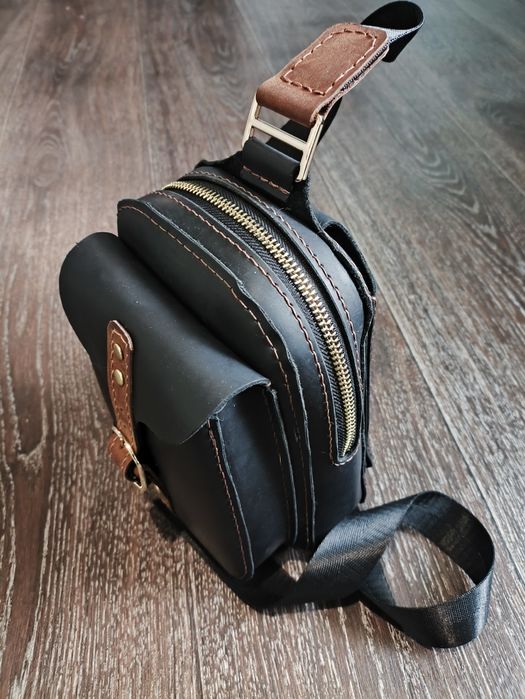 Кожанный кошелек,косметичка. Ручная работа.