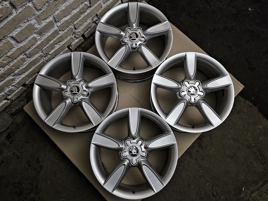 Диски R18 5x112 SKODA | Original | Germany | Рідна фарба | Комплект