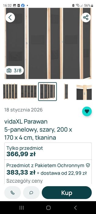 Parawan domowo-ogrodowy