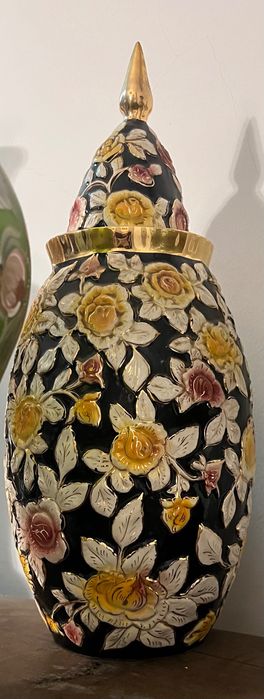 Vaso Decorativo Floral Vintage