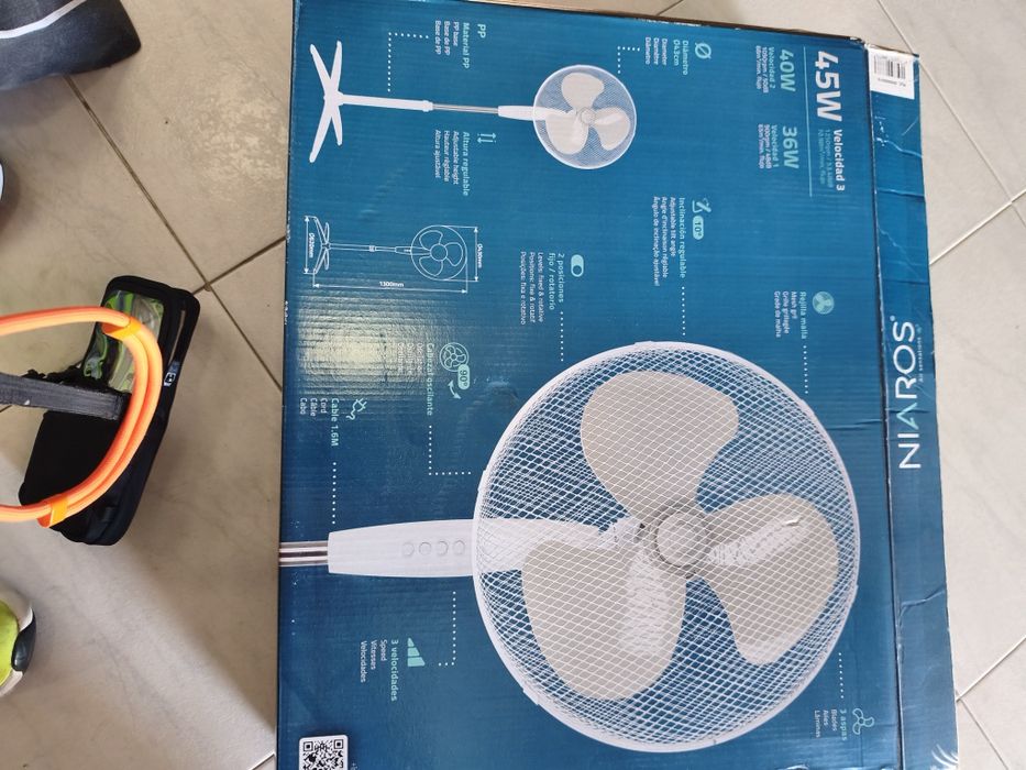 Ventoinha de pé Niaros 45w