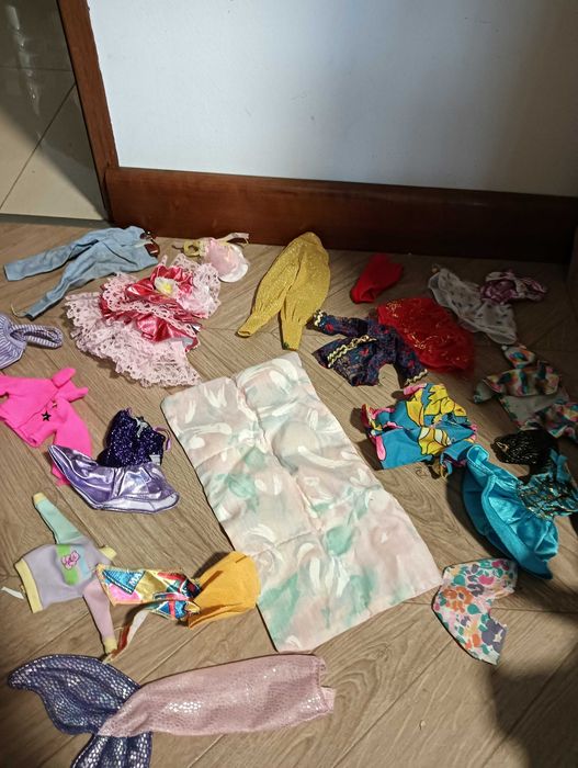 Zestaw ubrań dla lalki Barbie ciuszki ubranka