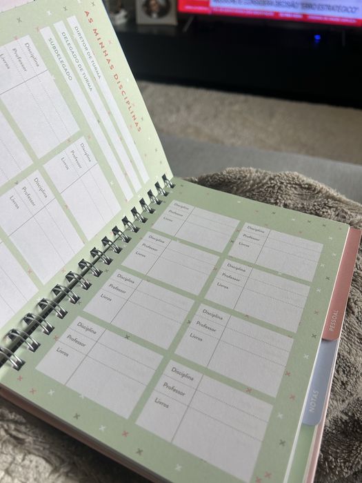 Caderno: organizador pessoal