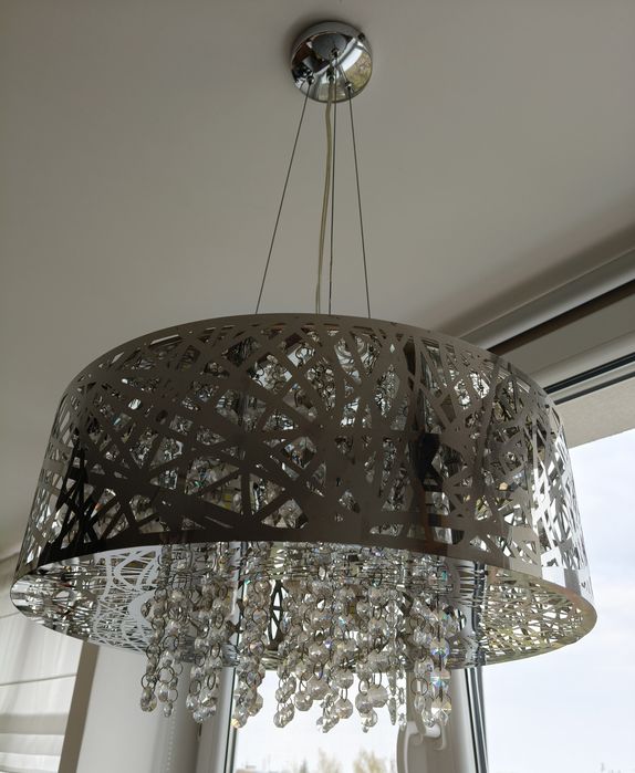 Lampa sufitowa,  kryształki