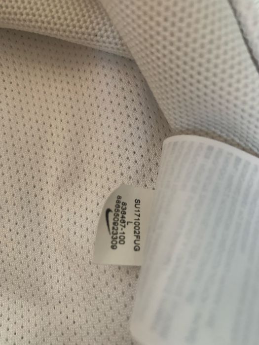 Bluza biala nike tenis court agassi r.L