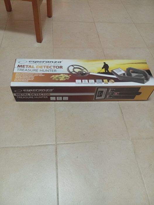 Detector de Metais Esperanza - Leve, Preciso e Fácil de Usar!
