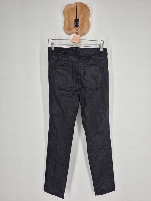 Spodnie Next 44 XXL 16 slim błyszczące