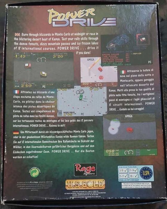 Power Drive Gra na PC 1994