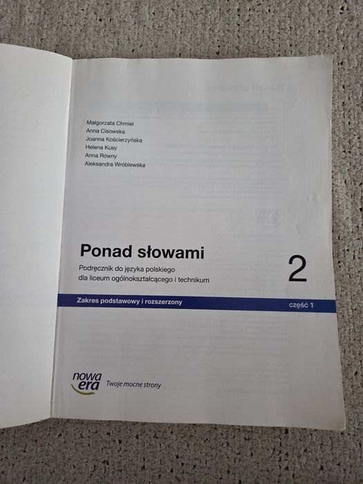 Ponad słowami 2 cz.1