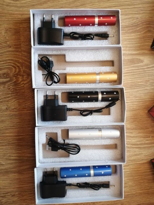 Paralizator z latarką w kształcie szminki odstraszacz samoobrona MOCNY