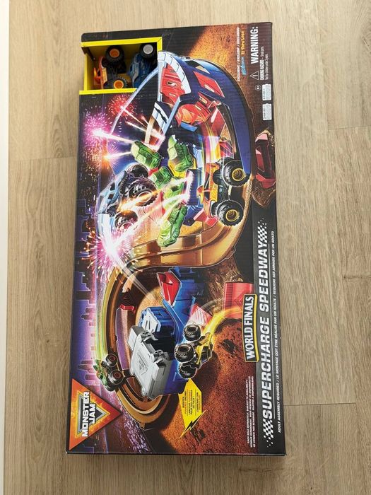 Трек Монстр Джем Суперзаряджені перегони Monster Jam Supercharge Speedway Playset