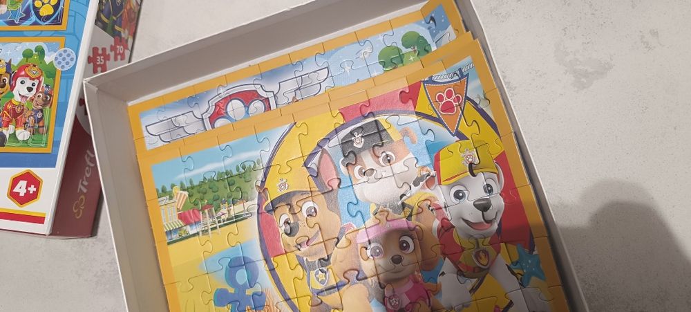 Puzzle psi patrol  memo książka