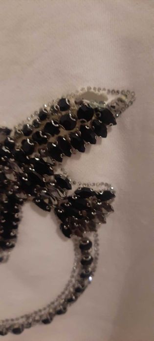 Pinko bluza, kryształki, L